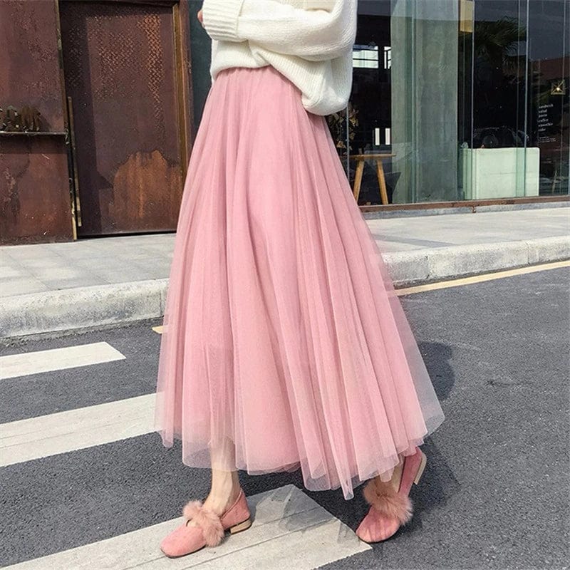 Long Autumn Skirt