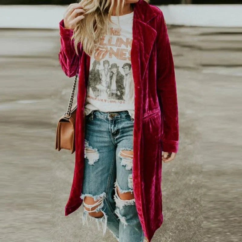 Long Coat with Pockets