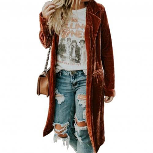 Long Coat with Pockets