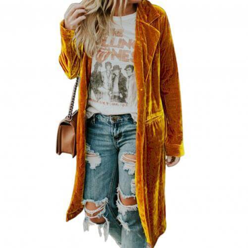 Long Coat with Pockets