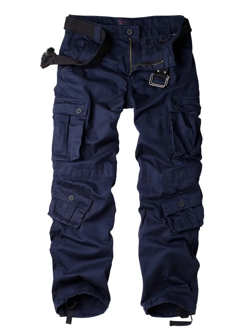 Loose-Fit Multi-Pocket Cargo Pants