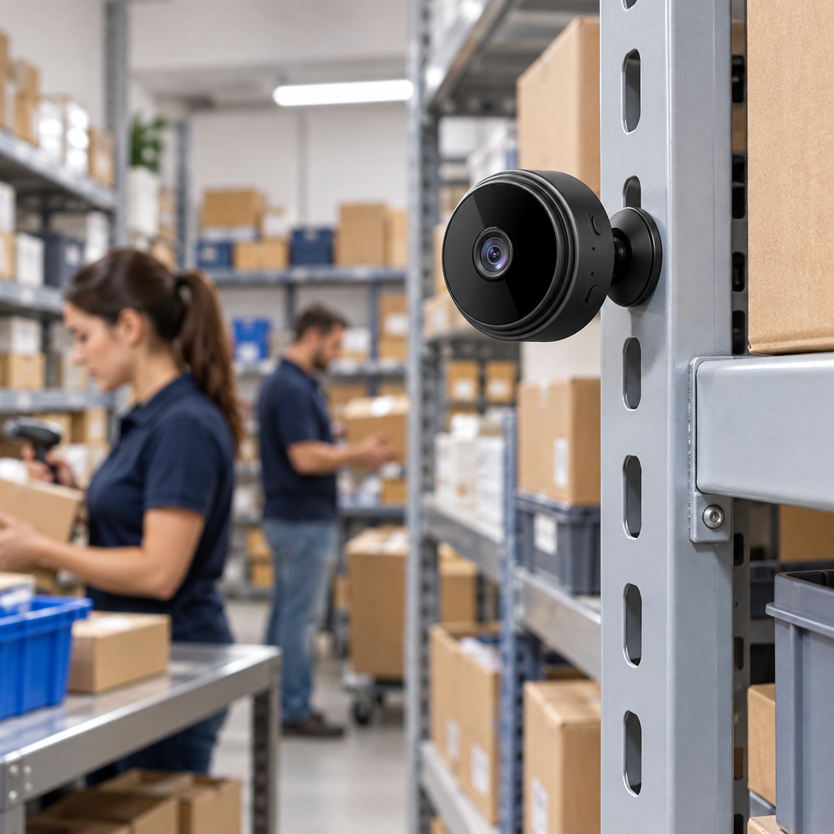 Magnetic Mini WiFi Camera 1080P HD for Discreet Surveillance
