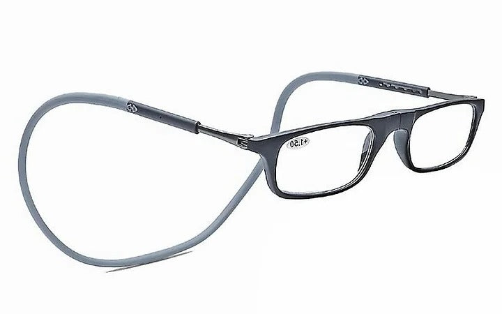 Magnetic Reading Glasses with Around-the-Neck Design
