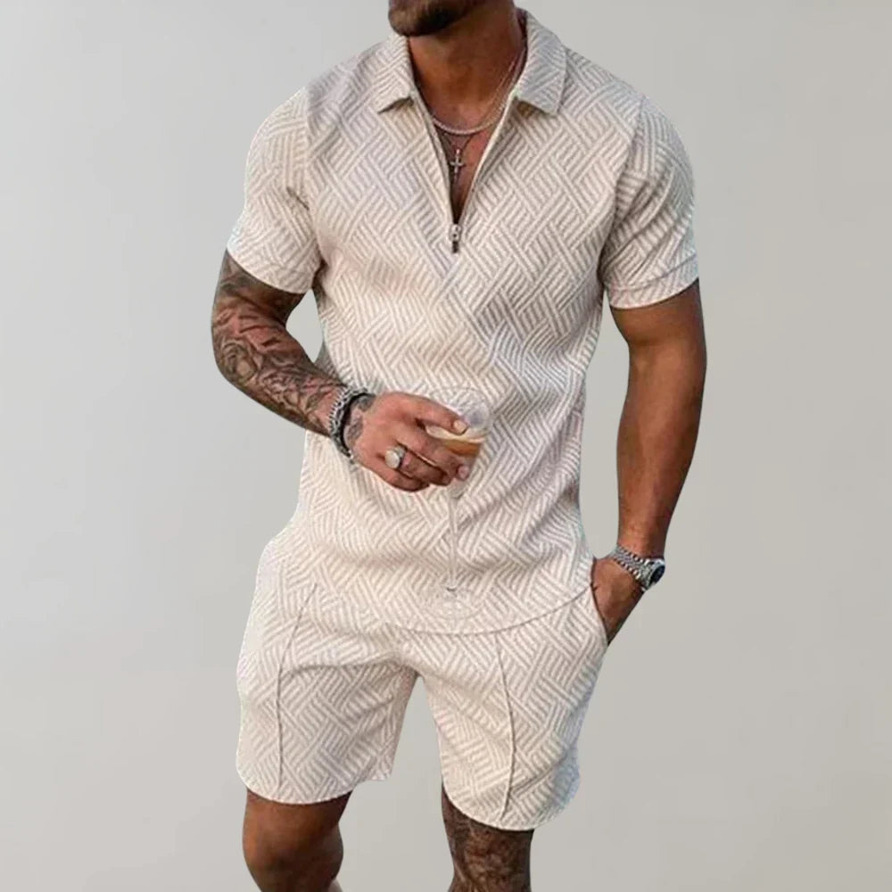 Men's Airy Two-Piece Summer Set