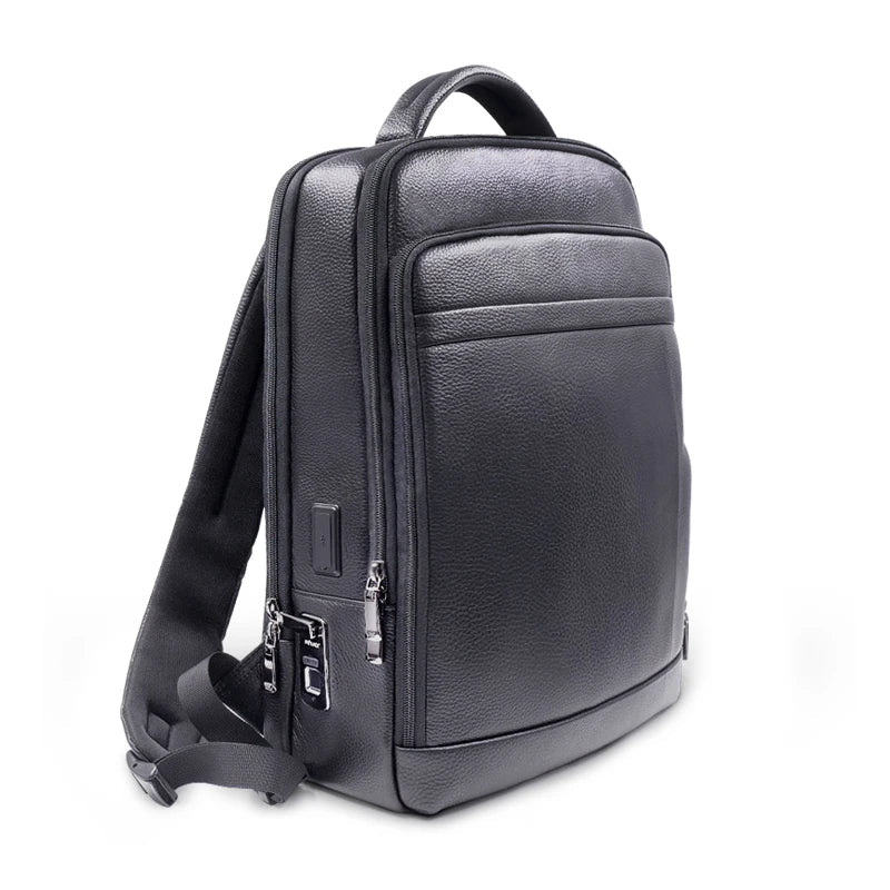 Men's Anti-Theft Backpack with Fingerprint Lock