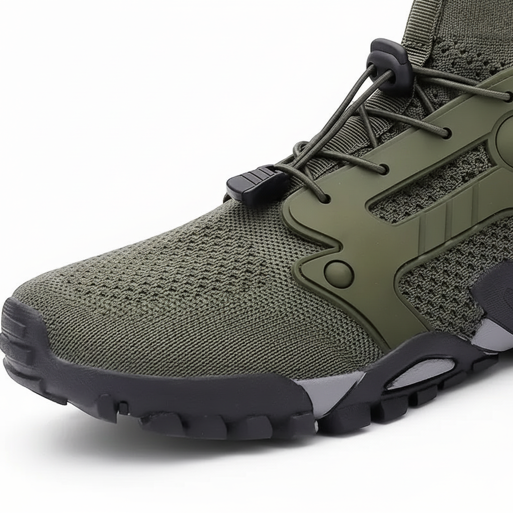 Men's Barefoot High-Top Walking Shoes for Trail & Comfort