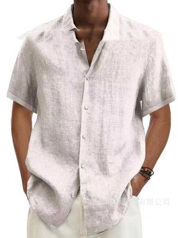 Men's Breathable Button-Down Shirt