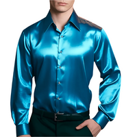 Men's Business Shirt with Elegant Design for Autumn and Winter