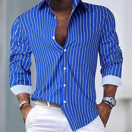 Men's Casual Long-Sleeve Autumn Shirt