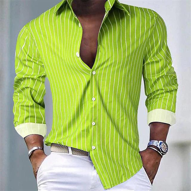 Men's Casual Long-Sleeve Autumn Shirt