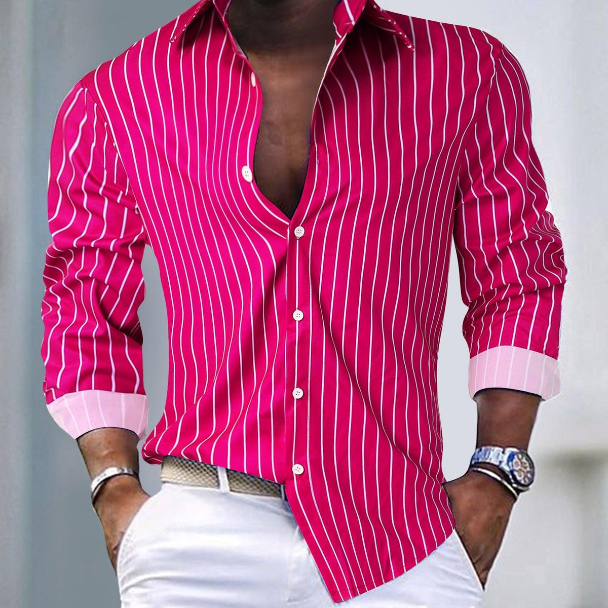 Men's Casual Long-Sleeve Autumn Shirt