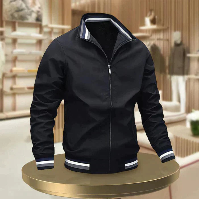 Men's Casual Zip-Up Jacket
