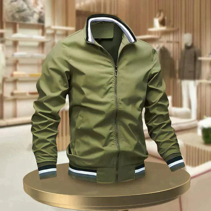 Men's Casual Zip-Up Jacket