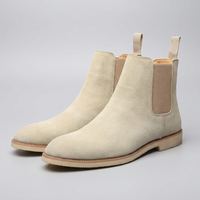 Men's Chelsea Boots with Elastic Sides
