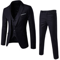 Men's Classic Tailored Two-Piece Suit