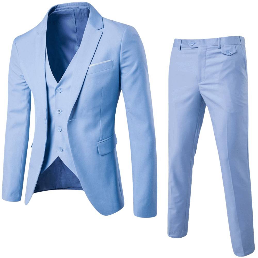 Men's Classic Tailored Two-Piece Suit