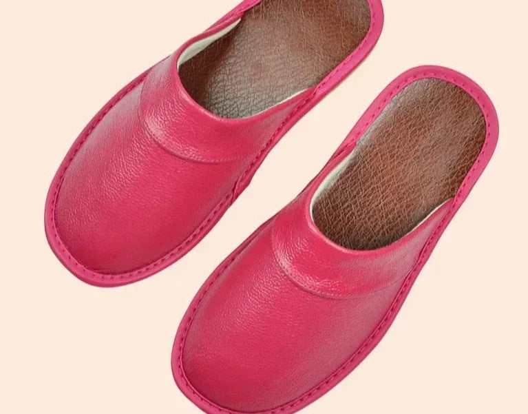 Men's Comfortable Black Slippers