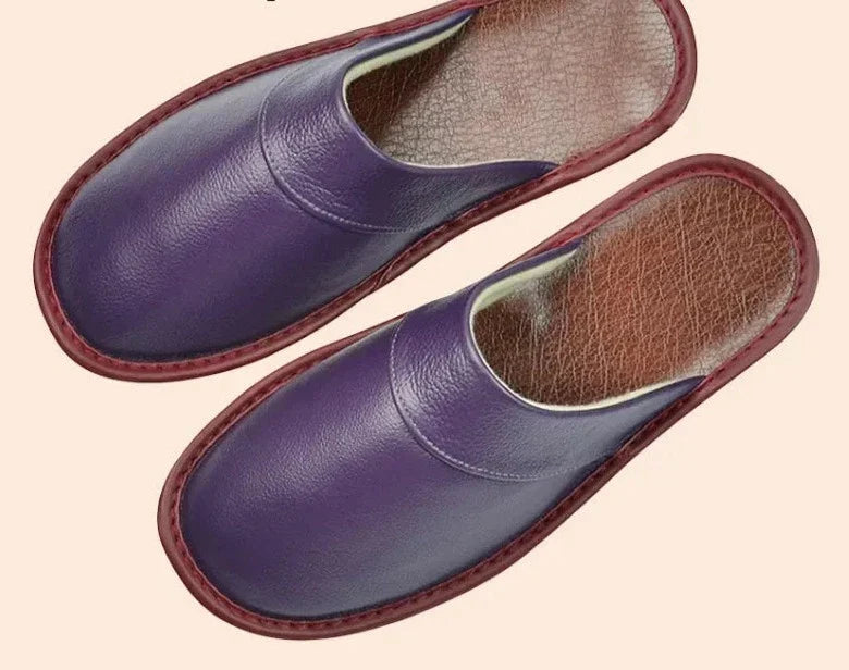 Men's Comfortable Black Slippers