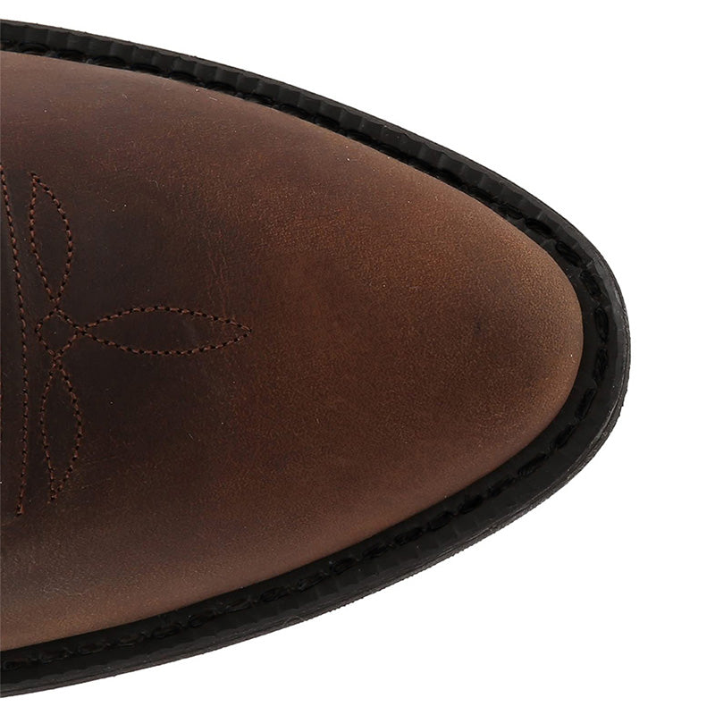 Men's Comfortable Cowboy Boots | Black & Brown