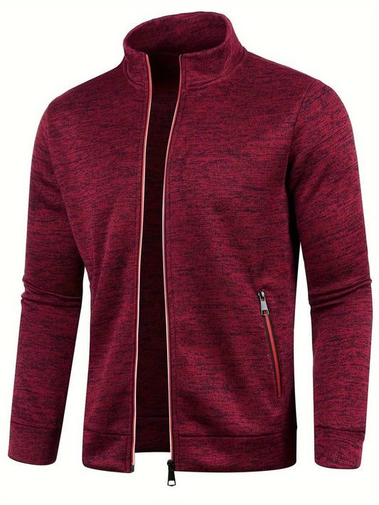 Men's Comfortable Zip-Up Jacket