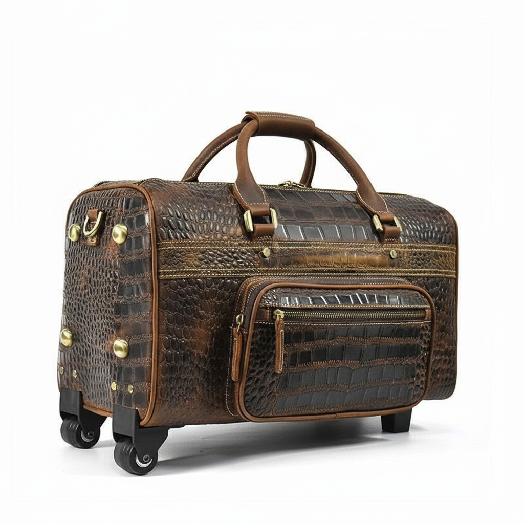 Men's Elegant Travel Bag - Luxury Style