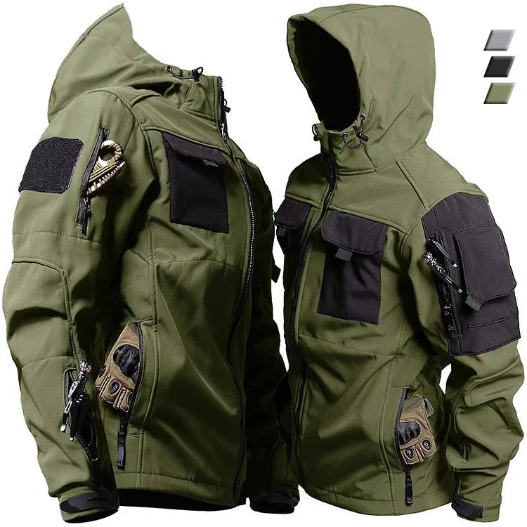 Men's Hooded Tactical Jacket