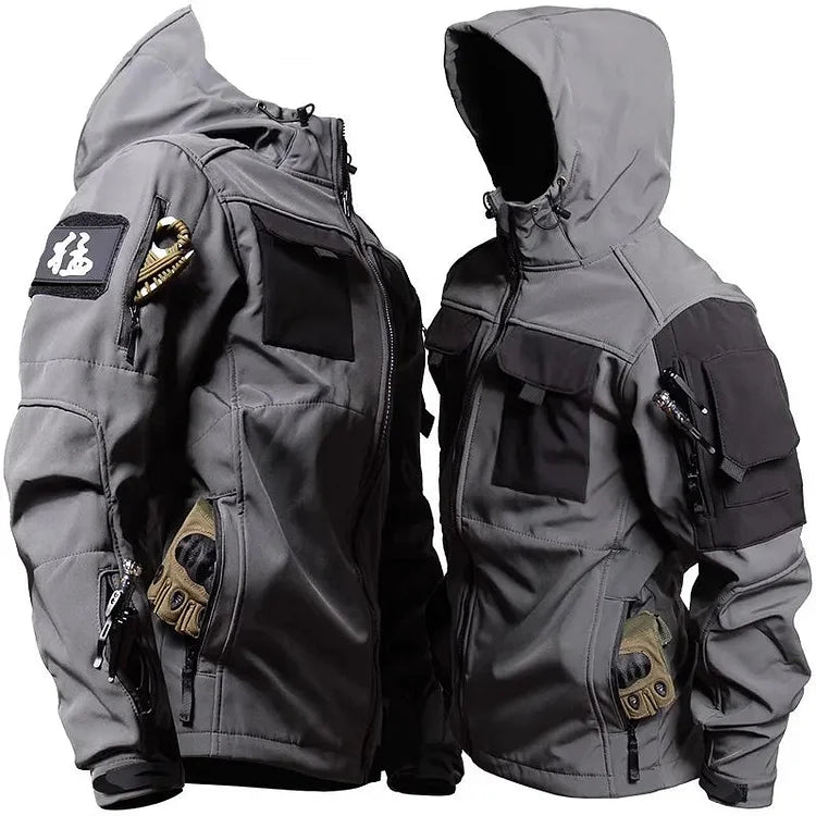 Men's Hooded Tactical Jacket