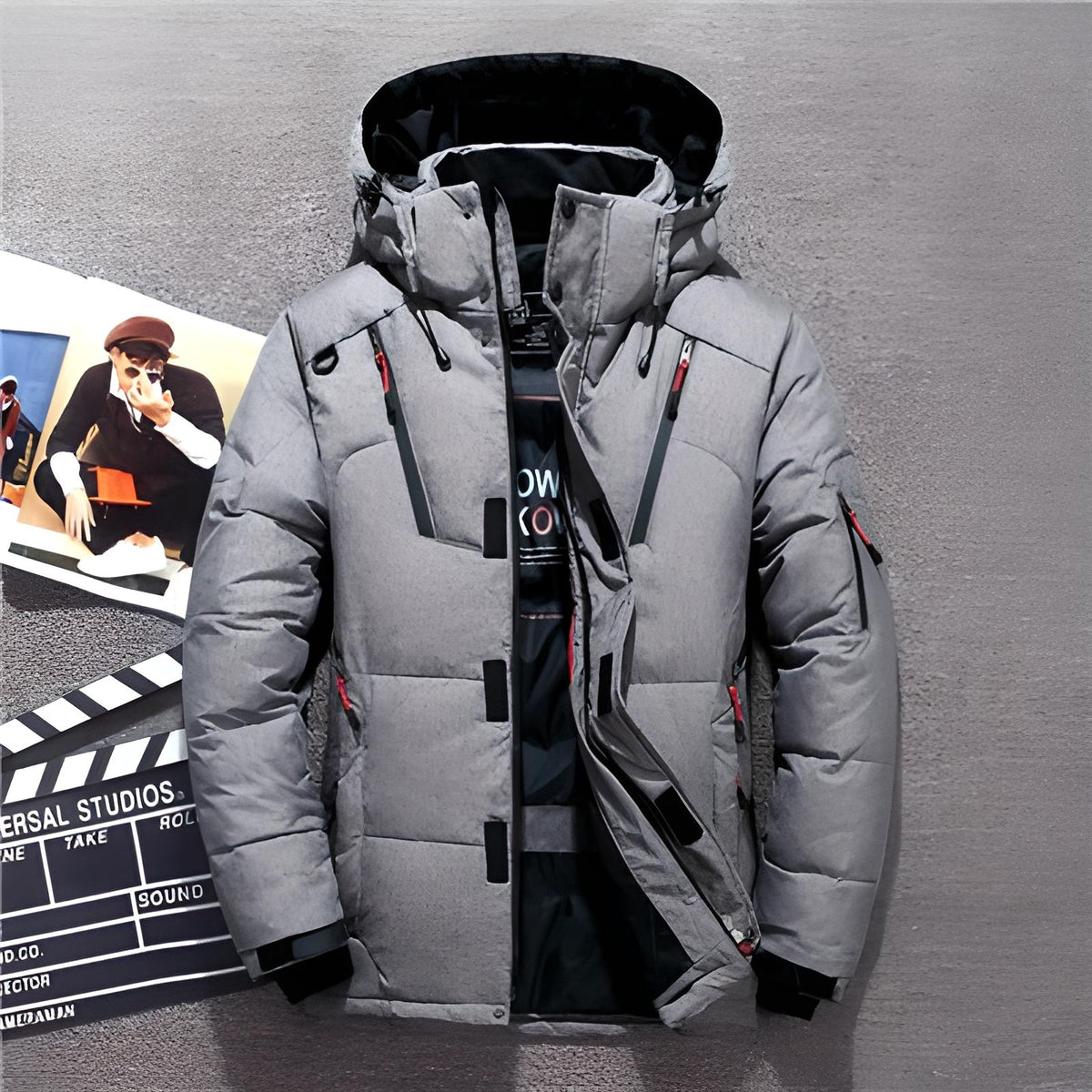 Men's Insulated Winter Parka Jacket
