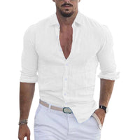 Men's Lightweight Long-Sleeve Casual Shirt