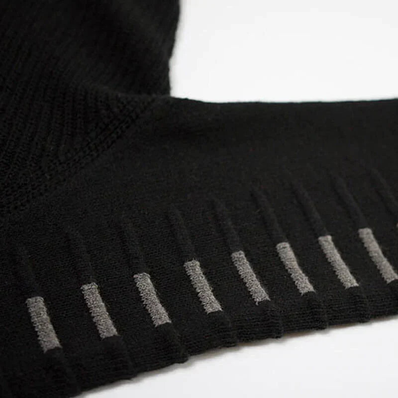 Men's Long-Sleeve Pleated Sweater