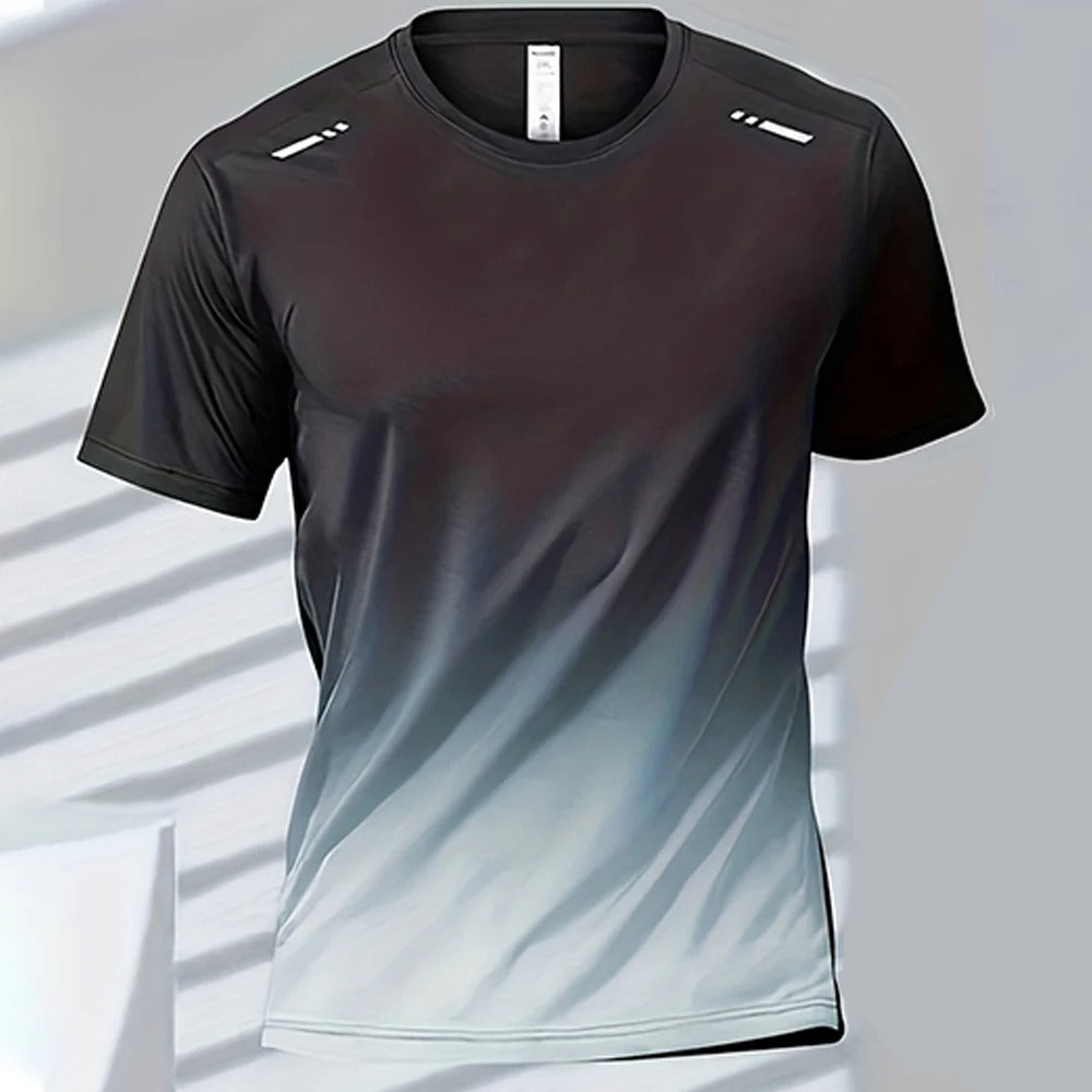 Men's Quick-Dry Gradient T-Shirt