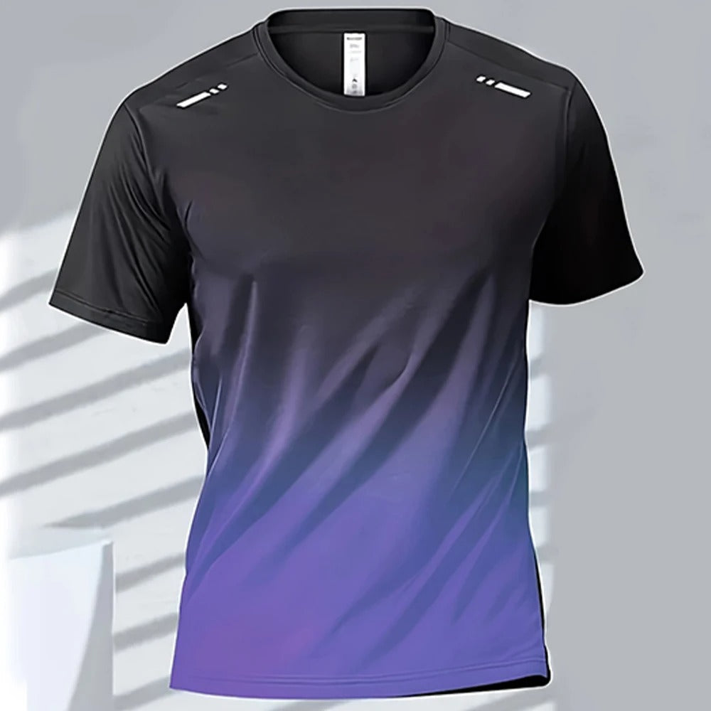 Men's Quick-Dry Gradient T-Shirt