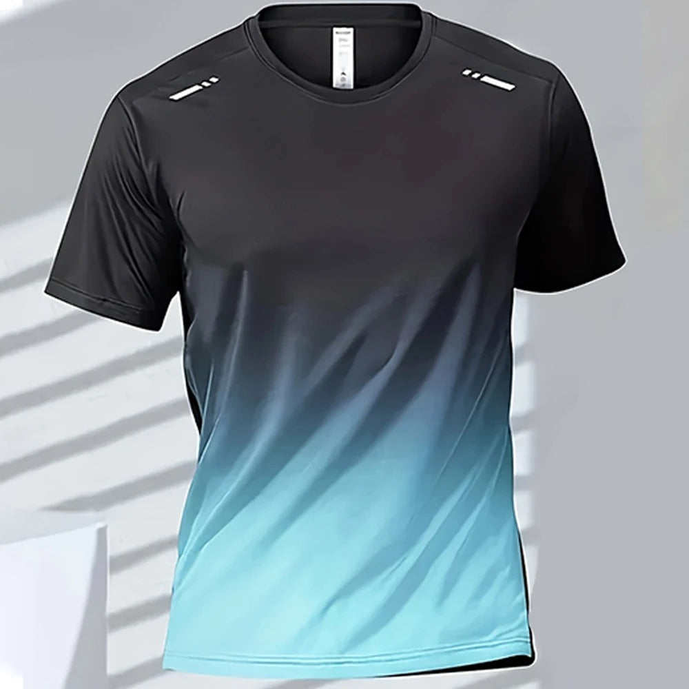 Men's Quick-Dry Gradient T-Shirt