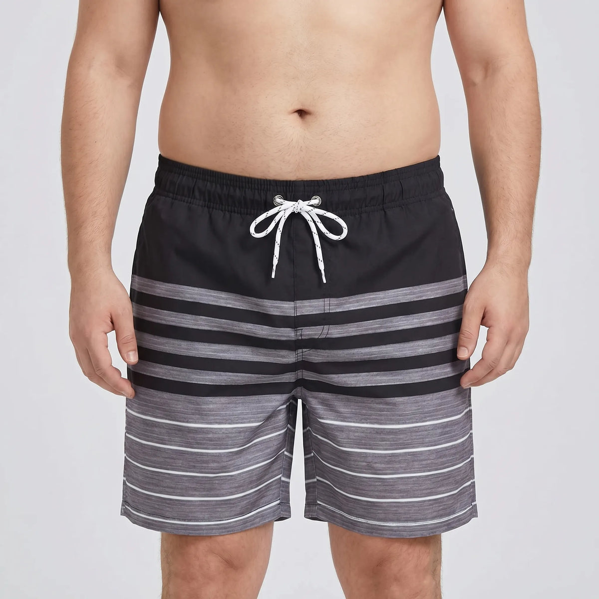 Men's Quick-Dry Printed Swim Trunks