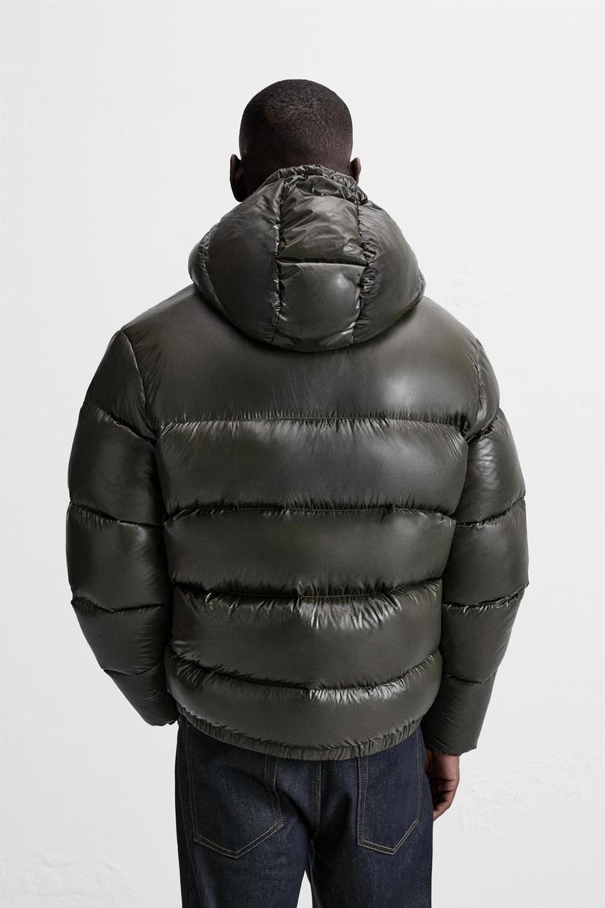 Men's Quilted Puffer Jacket with Warm Filling & Winter-Ready Design