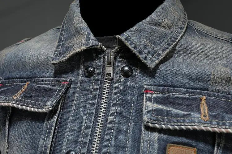 Men's Retro Jacket with Vintage Style