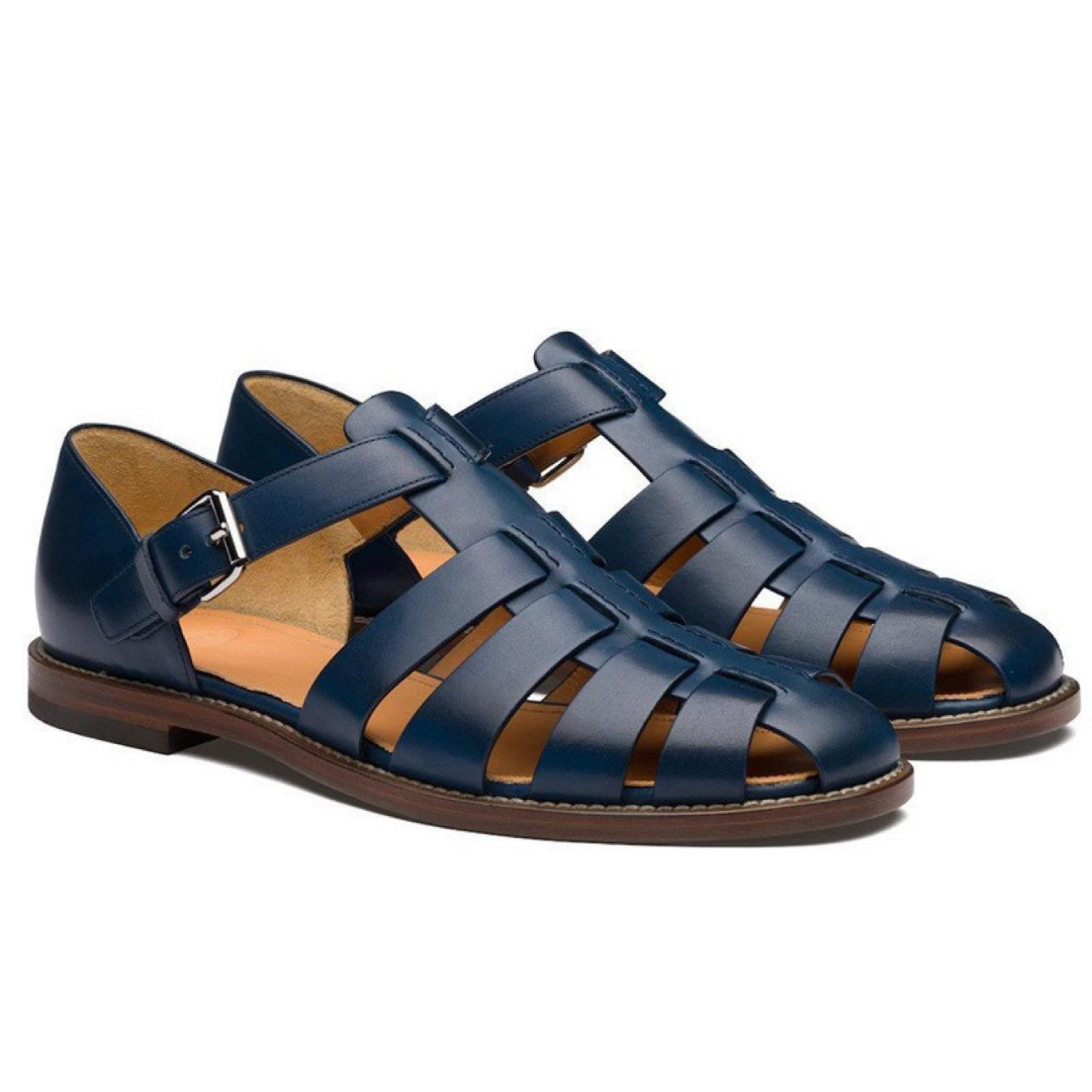 Men's Sandals with Heel