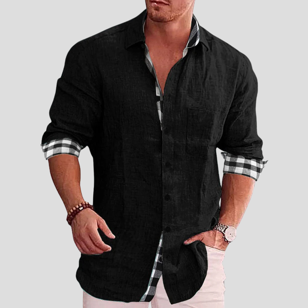 Men's Shirt – Everyday Essential with Clean Lines
