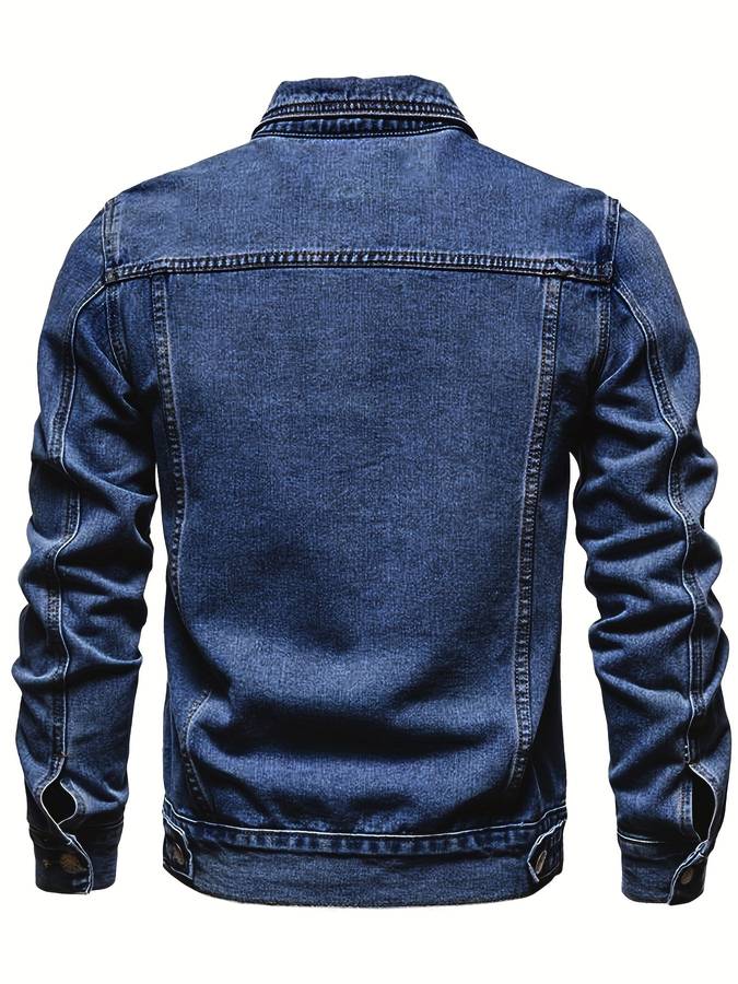 Men's Slim-Fit Jean Jacket