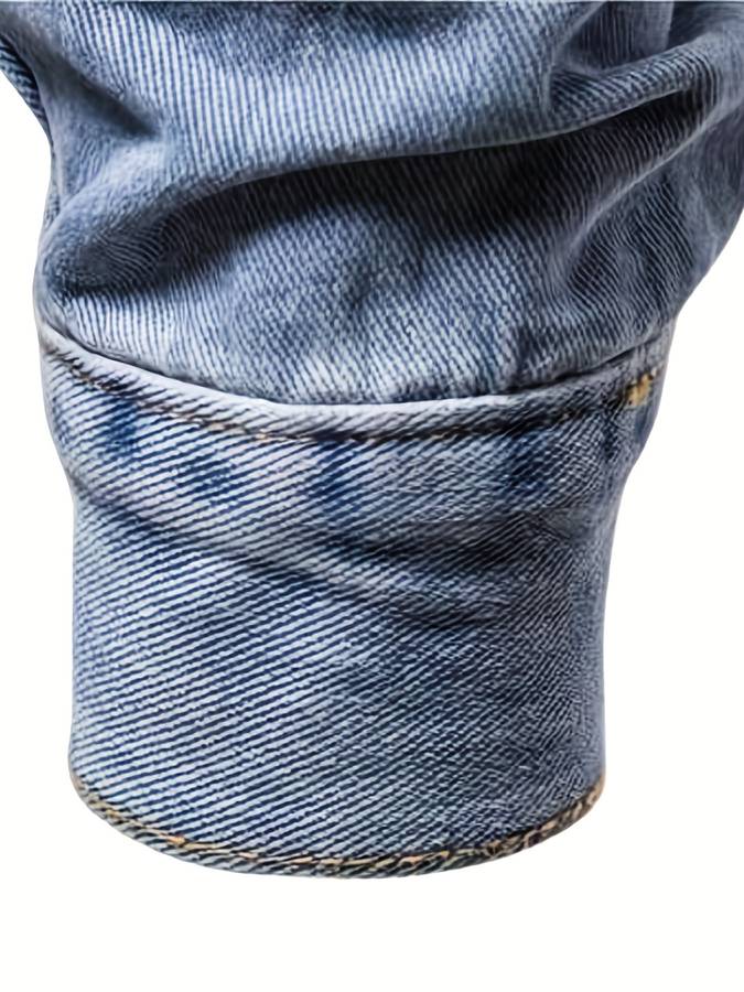 Men's Slim-Fit Jean Jacket