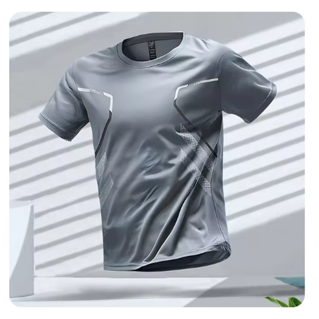 Men's Sports T-Shirt – Breathable & Quick-Drying for Training