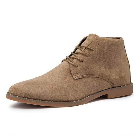 Men's Stylish Lace-Up Ankle Boots