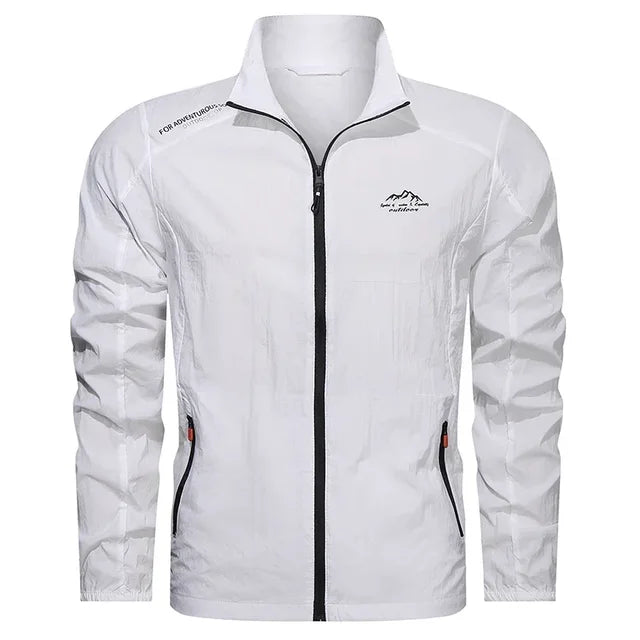 Men's Summer Jacket - Windproof and Waterproof