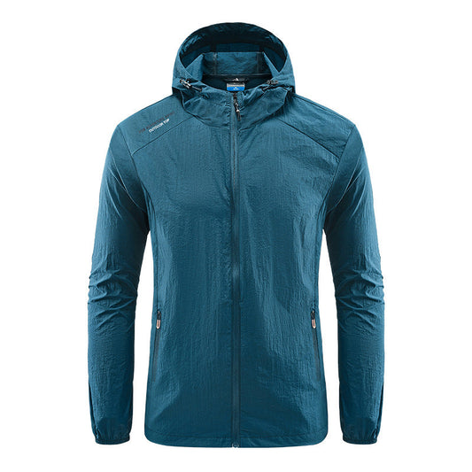 Men's Ultralight Wind- and Sun-Proof Hooded Summer Jacket