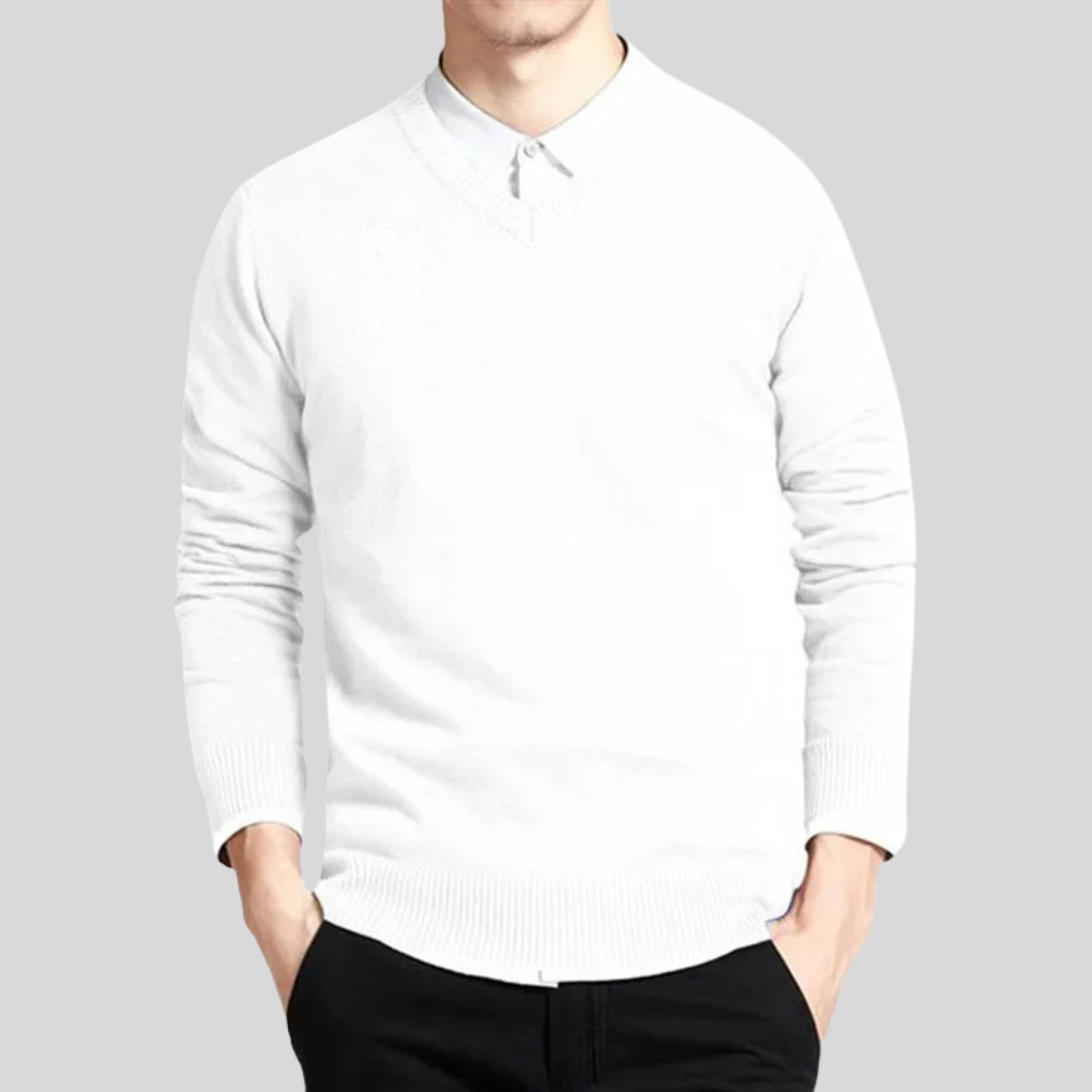Men’s V-Neck Sweater