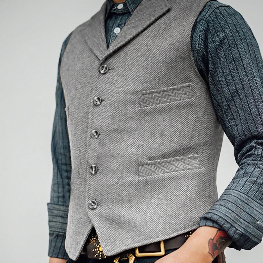 Men's Vintage Waistcoat