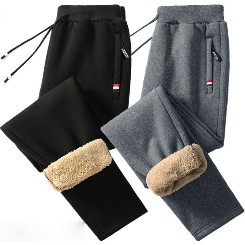 Men's Warm Thermal Sweatpants – Winter Comfort & Style
