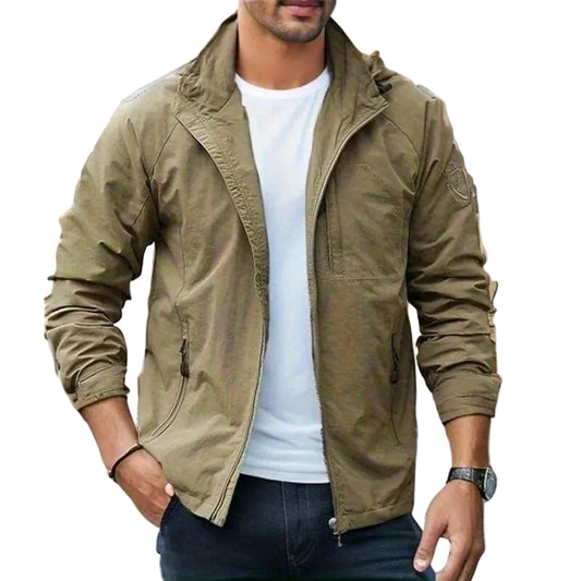 Men's Water-Repellent Breathable Cargo Jacket