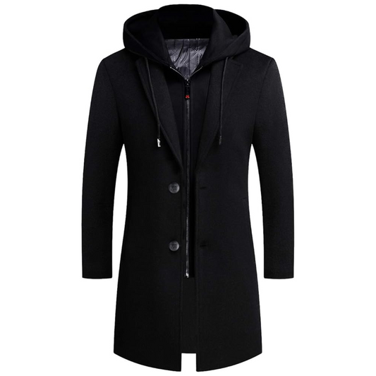 Men's Winter Trench Coat