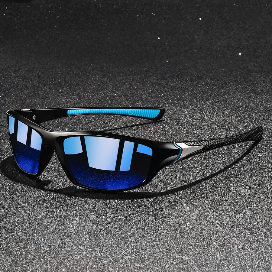 Men's Wraparound Polarized Sport Sunglasses for Enhanced Vision